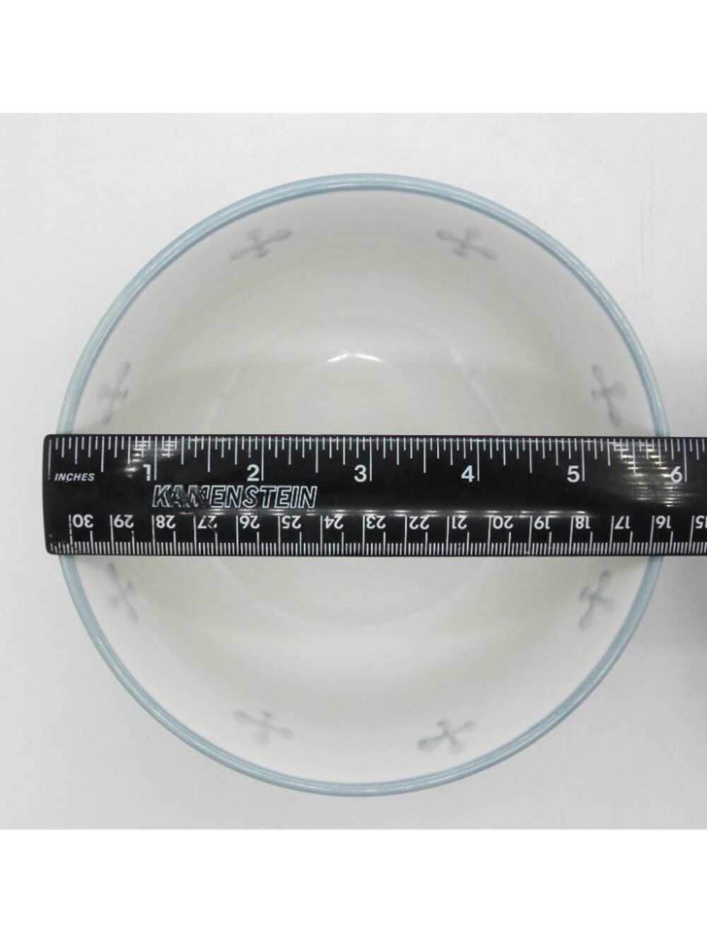 Phara Sky Blue by Baum Brothers Soup Cereal Bowl Set of 4 Pattern: : BAUPHASKB - Picture 5 of 7